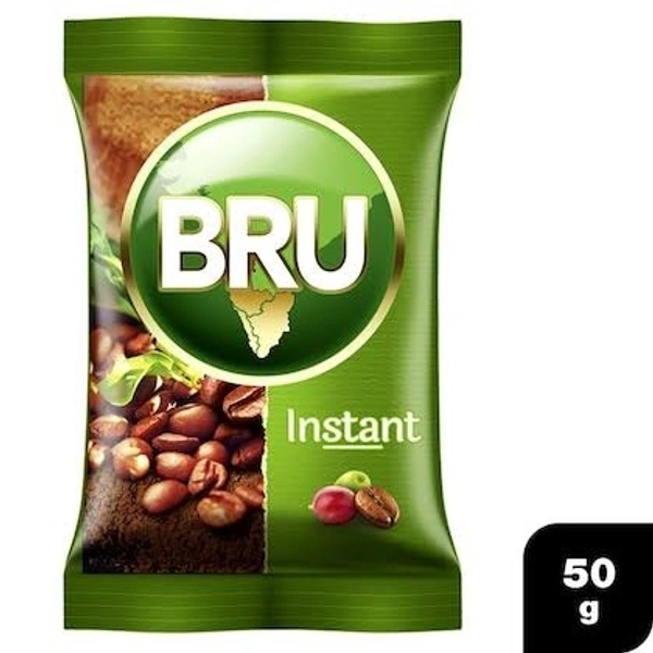 Bru Instant Coffee Powder Packet - 50g