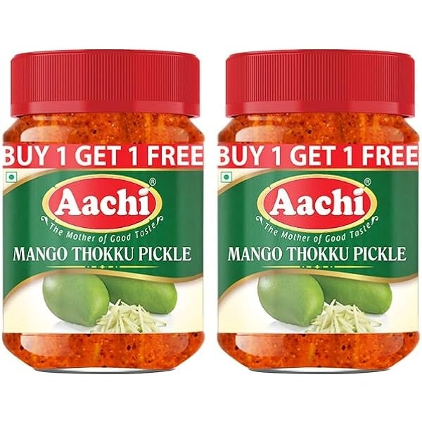 Aachi Mango Thokku Pickle (Buy 1 Get 1 Free) - 200g+200g