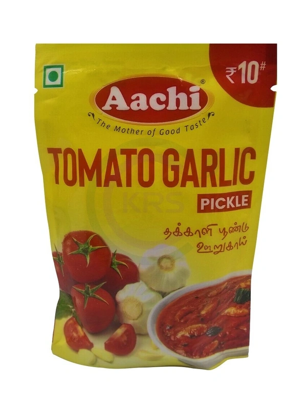 Aachi Tomato Garlic Pickle - 10rs/50g