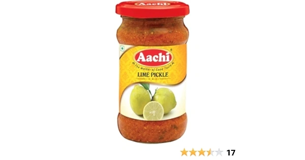 Aachi Lime Pickle - 300g+75g(Free)