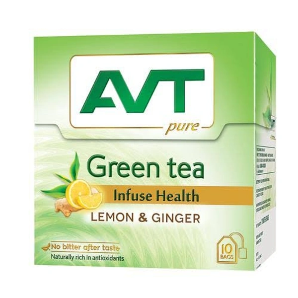 Avt Green Tea | Infuse Health | Lemon & Ginger - 20g/10N