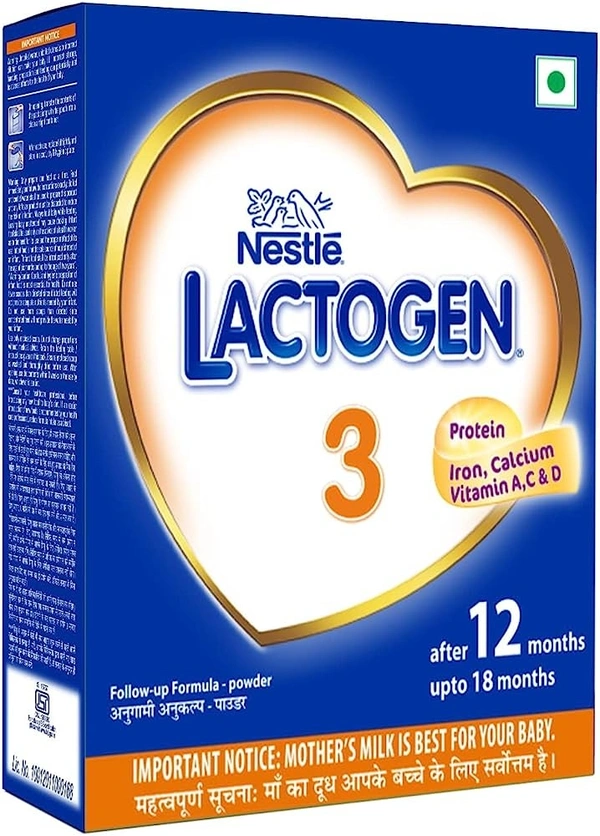 Nestle Lactogen Follow-Up Formula Powder, Stage 3 - 400g
