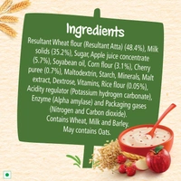 Nestle Cerelac Baby Cereal with Milk , Wheat Apple Cherry ,Stage 2, From 8 to 24 Months , Source of Iron & Protein - 300g