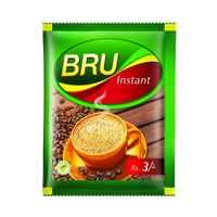 Bru Instant Coffee Powder Packet - 3rs(pack Of 12pcs)