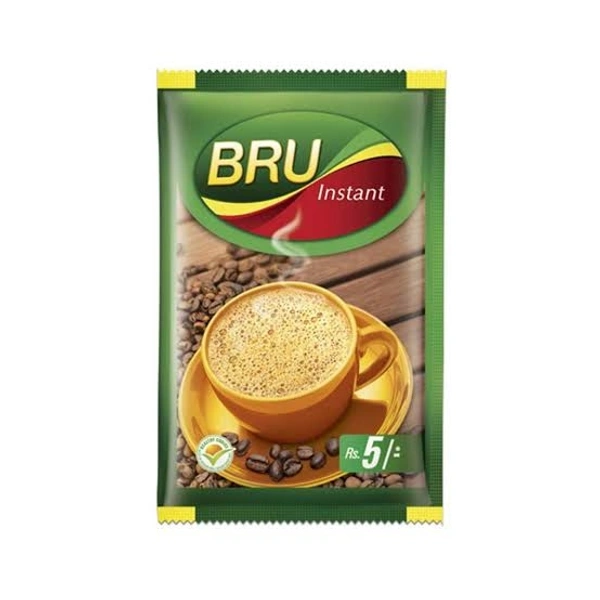 Bru Instant Coffee Powder Packet - 5rs(Pack Of 12pcs)