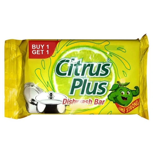 Citrus Plus Dishwash Bar - 10rs(Buy 1 Get 1 Free)