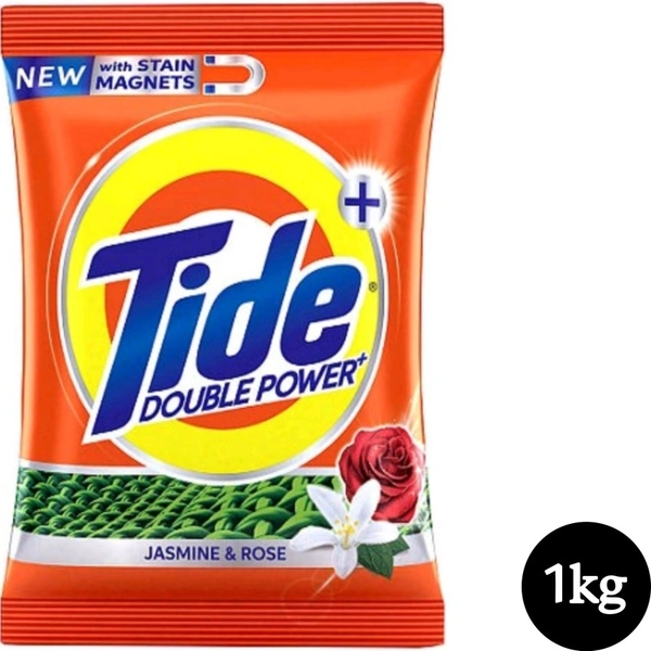 Tide Double Power Jasmine & Rose Detergent Powder - 1.1kg