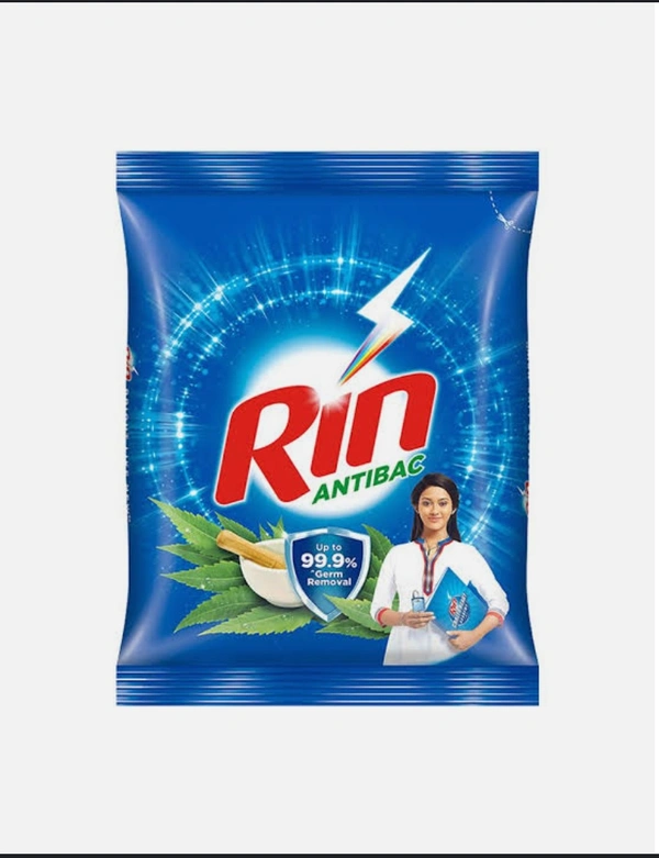 Rin Antibac With Neem Extract Detergent Powder  - 1kg