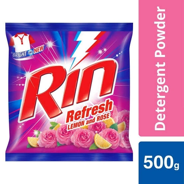 Rin Refresh Detergent Powder  - 500g