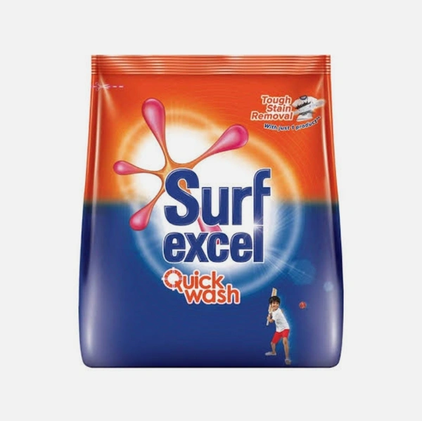 Surf Excel Quick Wash Detergent Powder  - 500g
