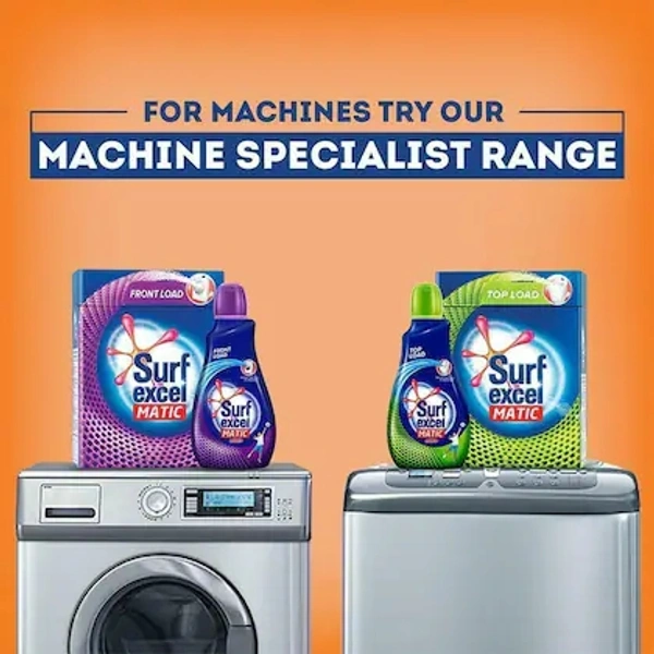 Surf Excel Quick Wash Detergent Powder  - 500g