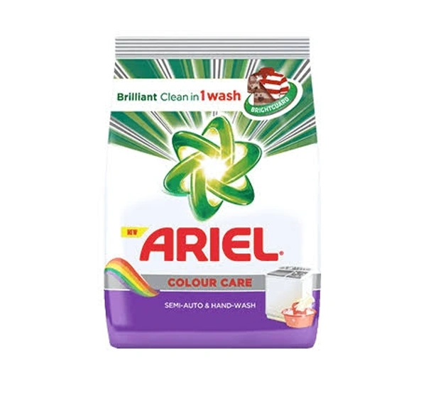 Ariel Colour Care Semi-Automatic Machine Wash & Hand Wash Detergent Powder  - 500g+200g(Free)