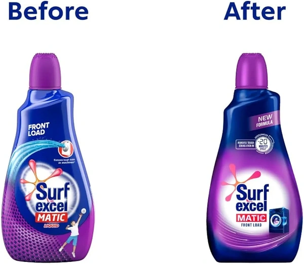 Surf Excel Matic Liquid Front Load | Machine Liquid  - 1L