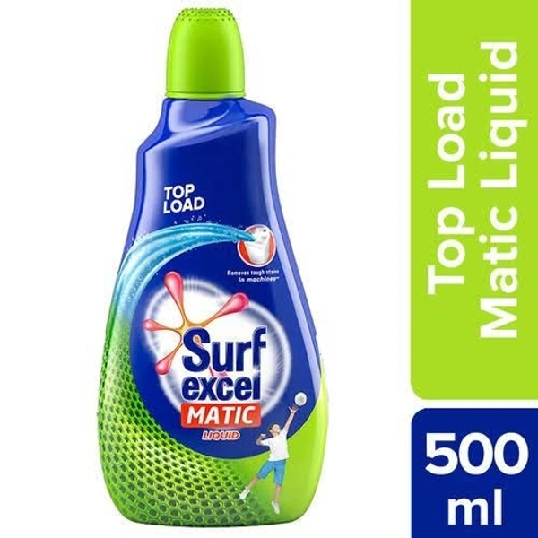 Surf Excel Matic Liquid Top Load Bottle - 500ml
