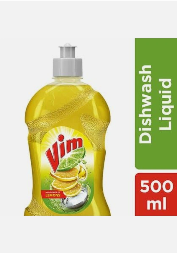 Vim With Power Of Lemons Dishwash Gel - 500ml