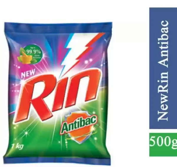 Rin Antibac With Neem Extract Detergent Powder  - 500g
