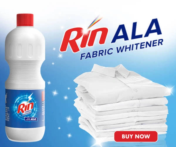 Rin Liquid Ala Fabric Whitener  - 200ml