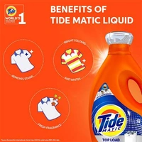 Tide Matic Liquid Top load - 850ml