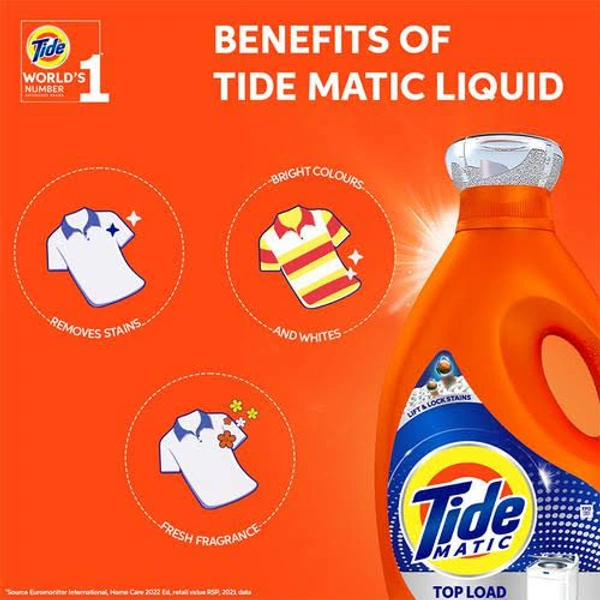 Tide Matic Liquid Top load - 850ml