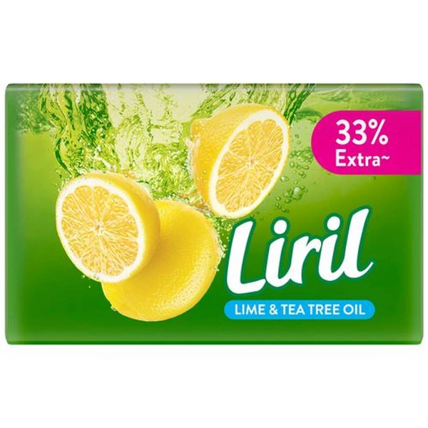 Liril Lemon & Tea Tree Soap  - 75g+25g Extra