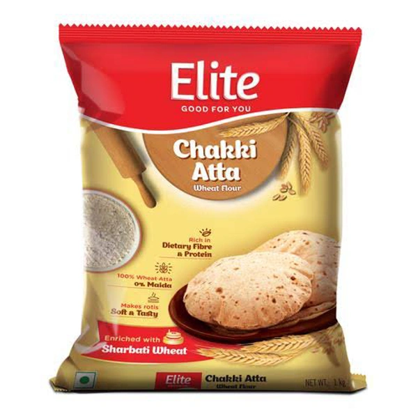 Elite Chakki Atta | Wheat Flour - 1/2 Kg