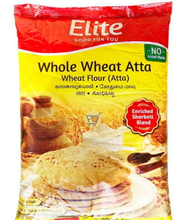 Elite Chakki Atta | Wheat Flour - 3kg(2kg+1kg Free)
