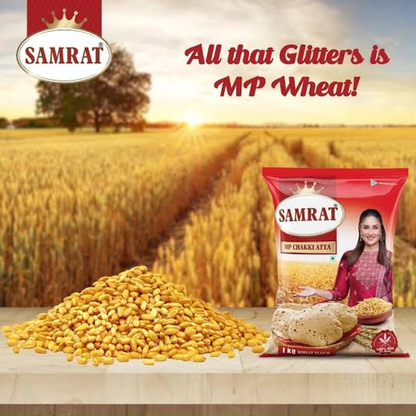 Samrat Wheat Flour (Atta) - 1/2 Kg