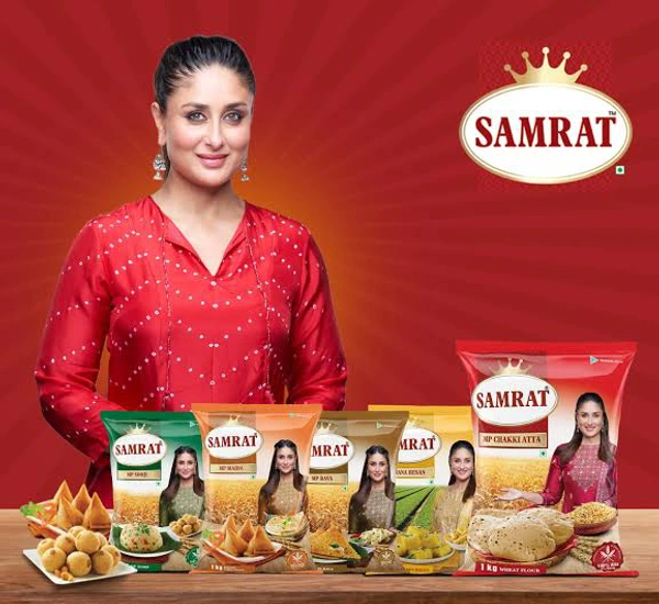 Samrat Wheat Flour (Atta) - 1/2 Kg