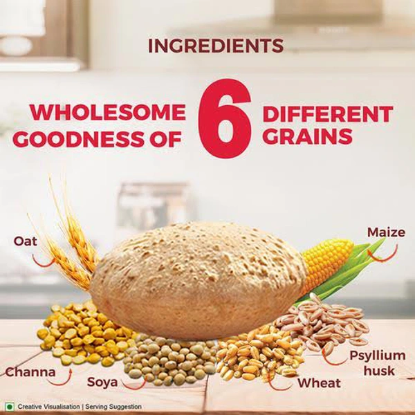 Aashirvaad Atta with Multigrains |  The High Fibre Atta - 1kg