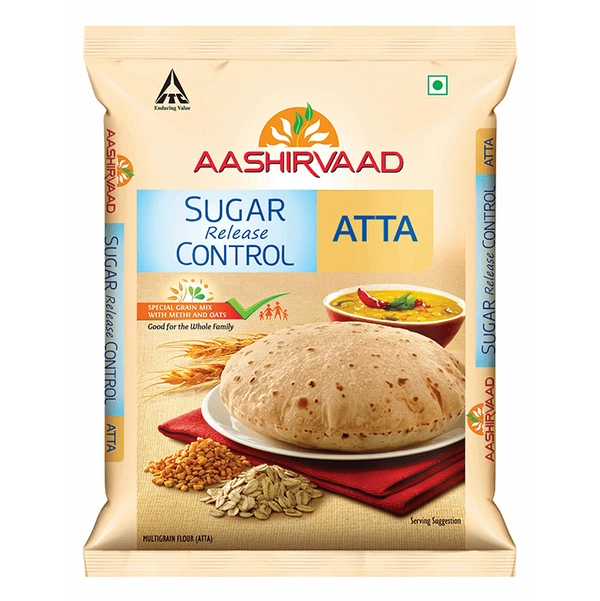 Aashirvaad Sugar Release Control Atta | Low GI Atta - 1kg