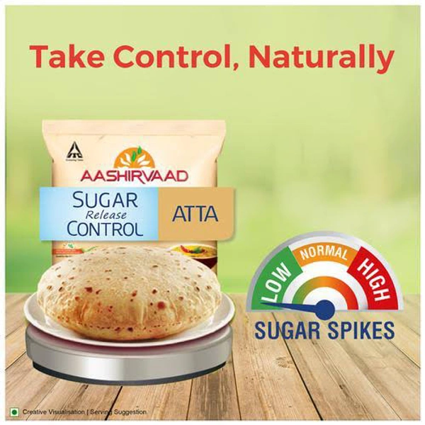 Aashirvaad Sugar Release Control Atta | Low GI Atta - 1kg