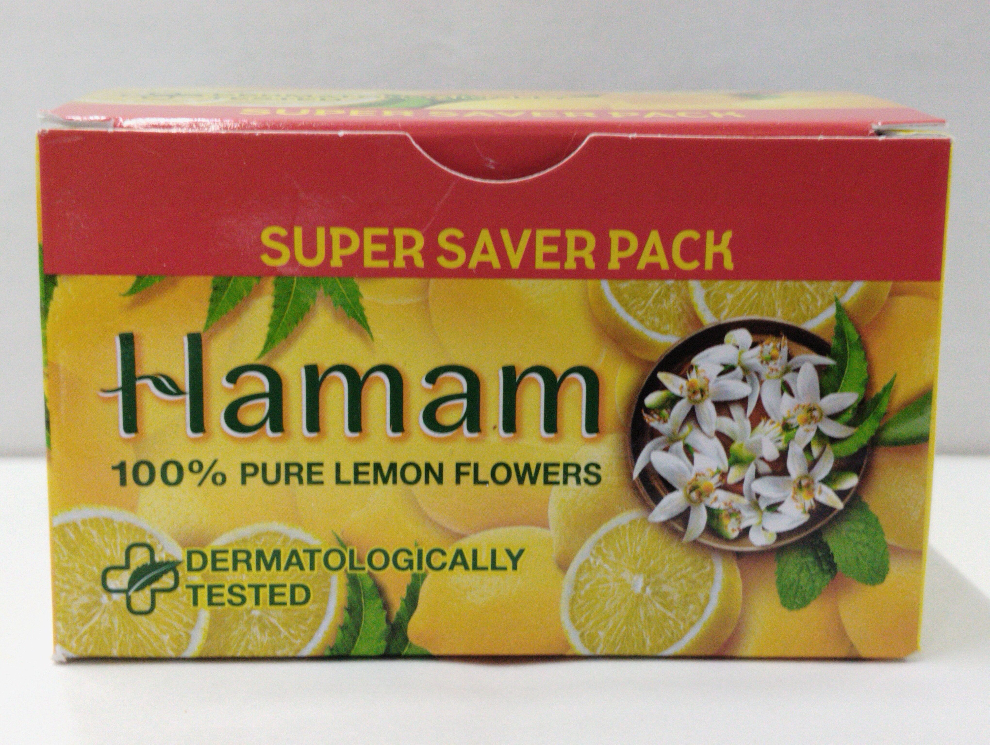 Hamam 100% Pure Lemon Flower 3unit*150g each