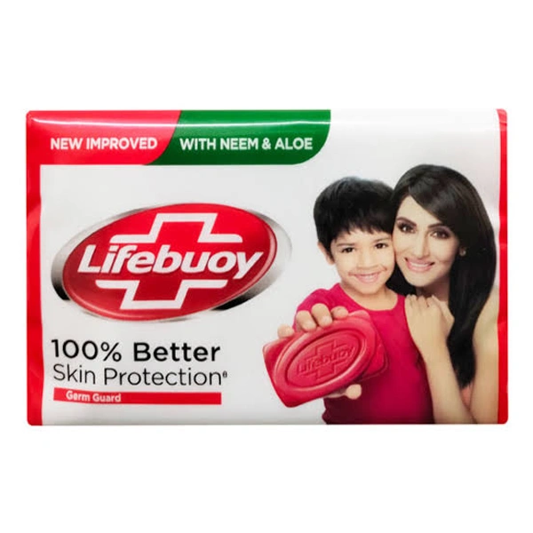 Lifebuoy With Neem & Aloe | Germ Guard Soap - 125g