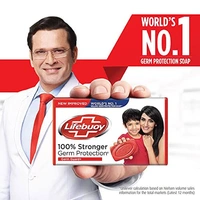 Lifebuoy With Neem & Aloe | Germ Guard Soap - 125g