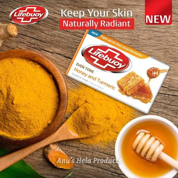 Lifebuoy Turmeric And Honey 100% Better Skin Protection  - 100g