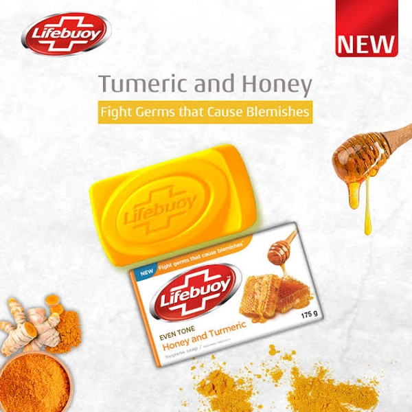 Lifebuoy Turmeric And Honey 100% Better Skin Protection  - 100g