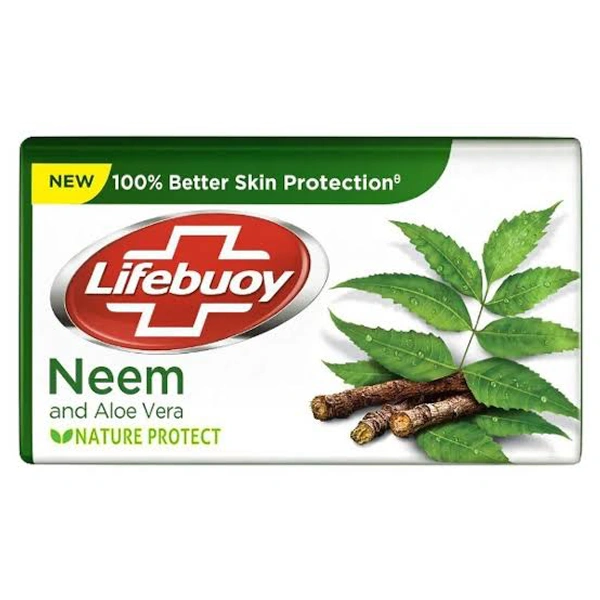 Lifebuoy Neem And Aloe Vera Soap - 10rs