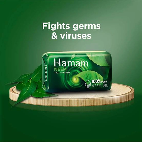 Hamam 100% Pure Neem Oil Soap - 100g