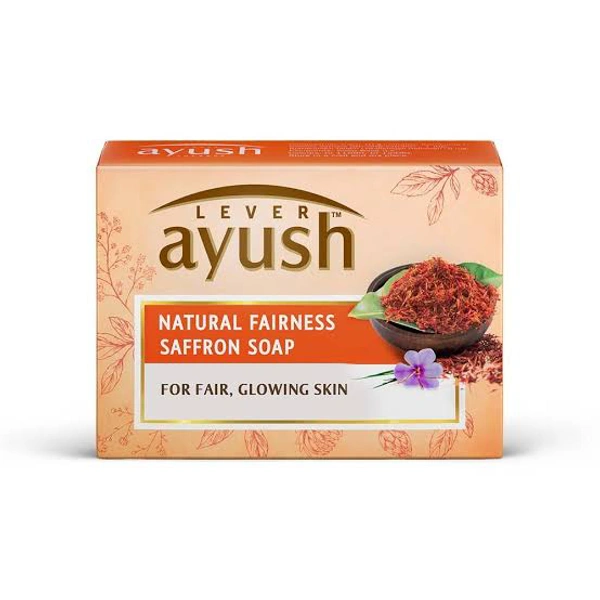 Ayush Natural Glow Saffron Soap - 100g