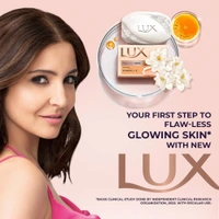 Lux Bright Glow Soap | Jasmine Vitamin C + E  - 10rs