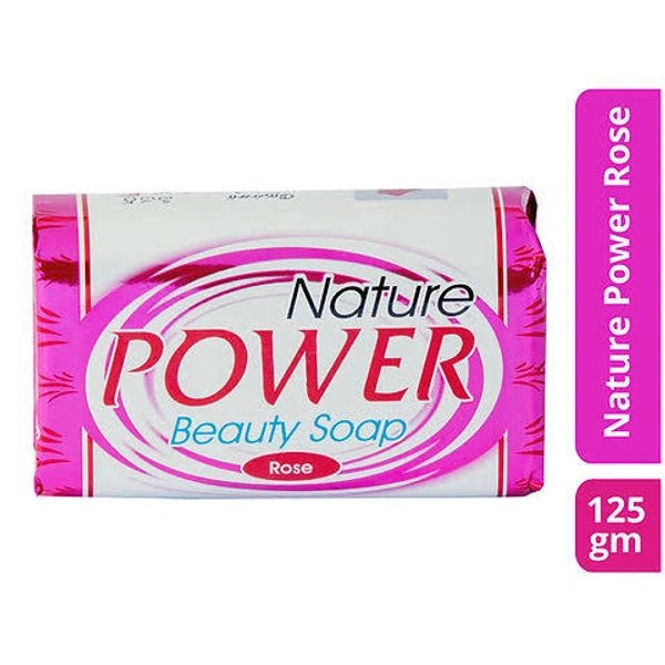 Nature Power Beauty Soap Rose - 125g