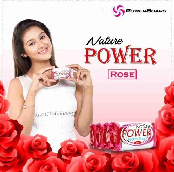 Nature Power Beauty Soap Rose - 125g