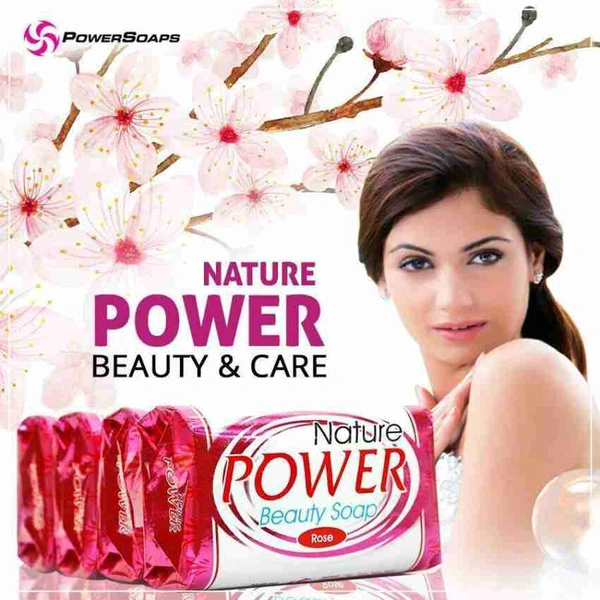 Nature Power Beauty Soap Rose - 125g