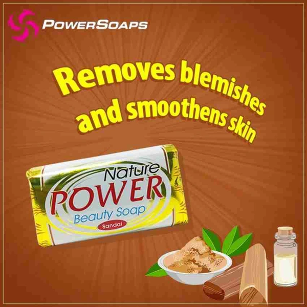 Nature Power Beauty Soap Sandal - 125g