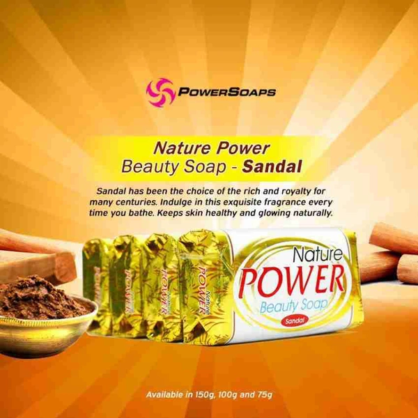 Nature Power Beauty Soap Sandal - 125g