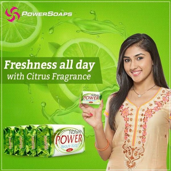 Nature Power Beauty Soap Lime - 125g