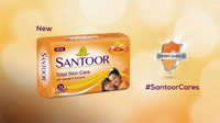 Santoor Sandal & Turmeric Soap - 4 x 100g(Super Saver Pack)