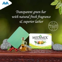 Medimix Transparent | Bathing Bar For dry Skin | With Glycerine and Lakshadi Oil | - 125g