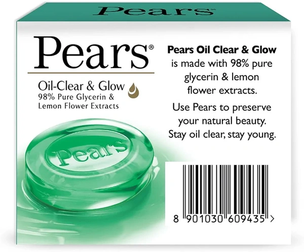 Pears Oil- Clear Glow Soap - 75g