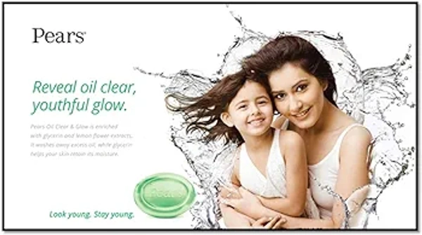 Pears Oil- Clear Glow Soap - 75g